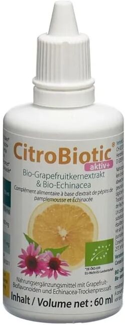 Sanitas Citrobiotic Aktiv+ Bio 60 ml