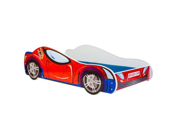 Lit enfant auto  Spider + sommier + matelas 140x70 cm