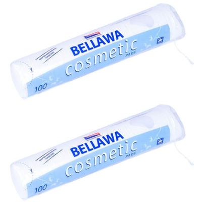 Bellawa Cosmetic Wattepads 2x 2x100 St Watte