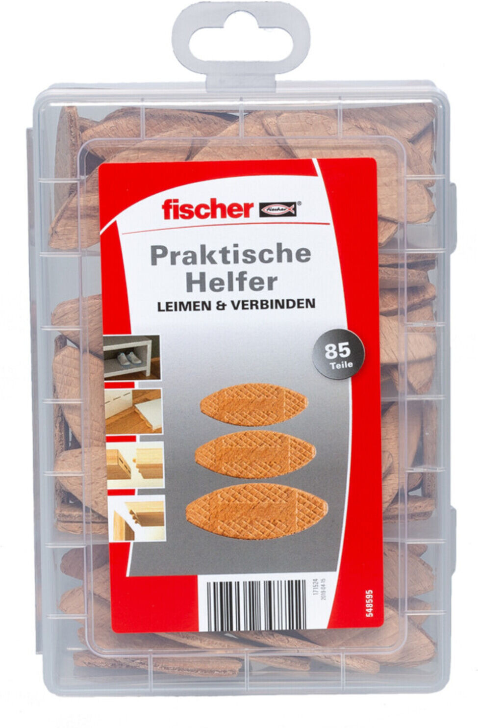 fischer Praktische Helfer Flachdübel (85) (548595)