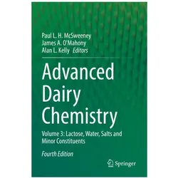 Advanced Dairy Chemistry, Fachbücher von Paul L. H. McSweeney, James, Alan, L Kelly, A O'Mahony