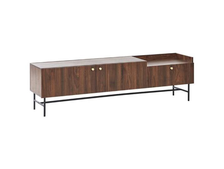 Meuble TV LISMORE Marron foncé
