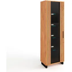 Elfo Vitrine Paula Holz Braun Eiche