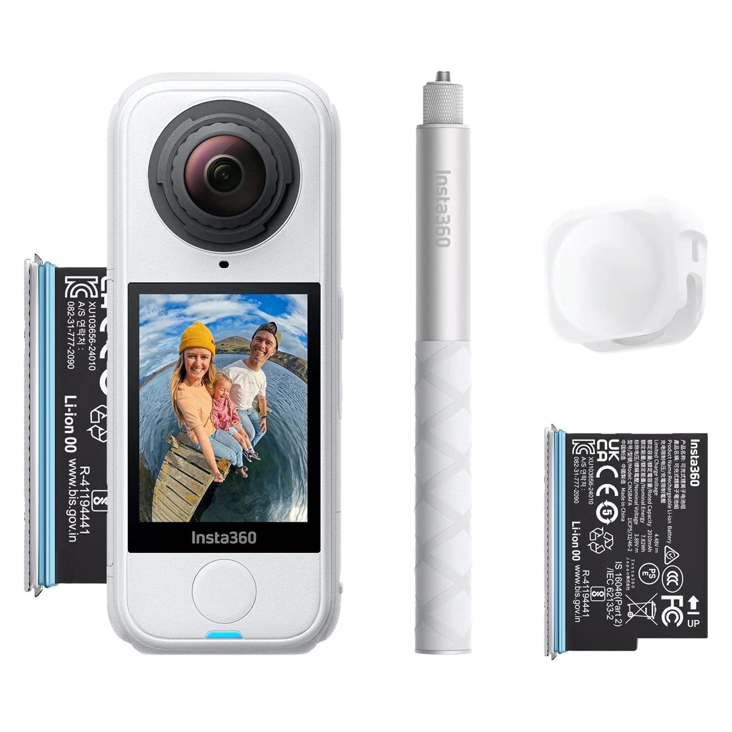 Insta360 X4 Air Starter Bundle (30p, Bluetooth, WLAN) (CINSAAFA-WHTBUND)