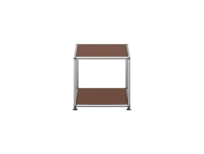USM Haller Kaffeetisch M21 braun offen T 418 cm 52.3x39x41.8