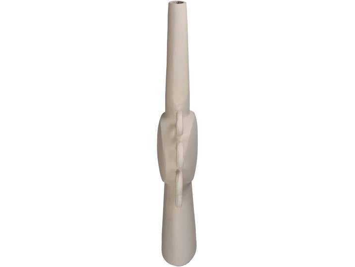 Vase Myko elfenbein Aluminium H 62 cm