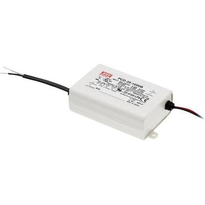 Mean Well PCD-25-700B LED-Treiber Konstantstrom 25W 0.7A 24 - 36 V/DC dimmbar, PFC-Schaltkreis, Überlastschutz, Montage auf