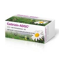 CETIRIZIN ADGC Filmtabletten 100 St