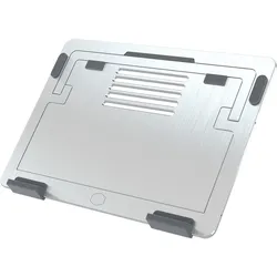 Cooler Master ErgoStand Air (15.6 Zoll), Notebook Ständer, Weiss, Silber
