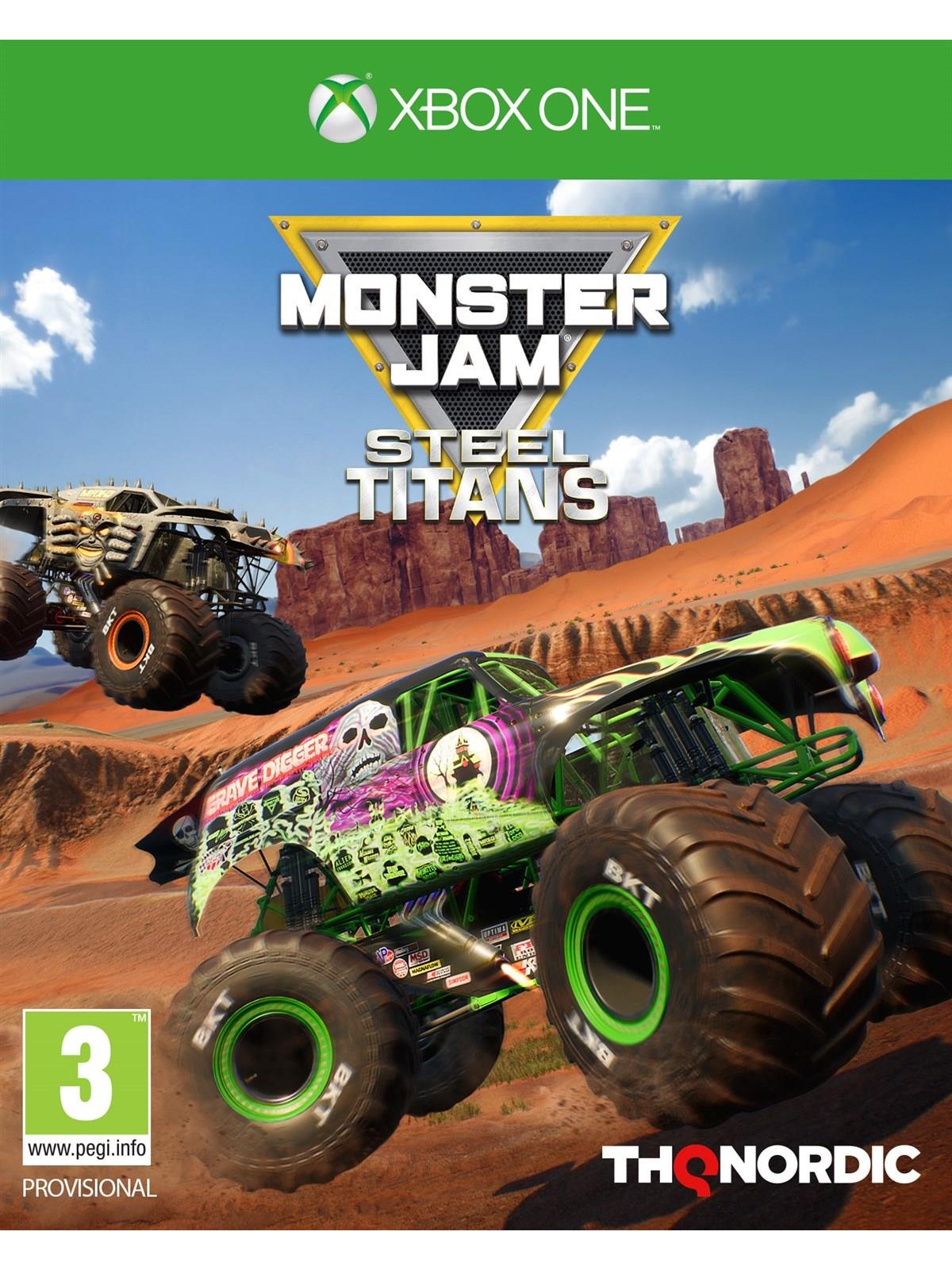 Monster Jam: Steel Titans - Microsoft Xbox One - Rennspiel - PEGI 3