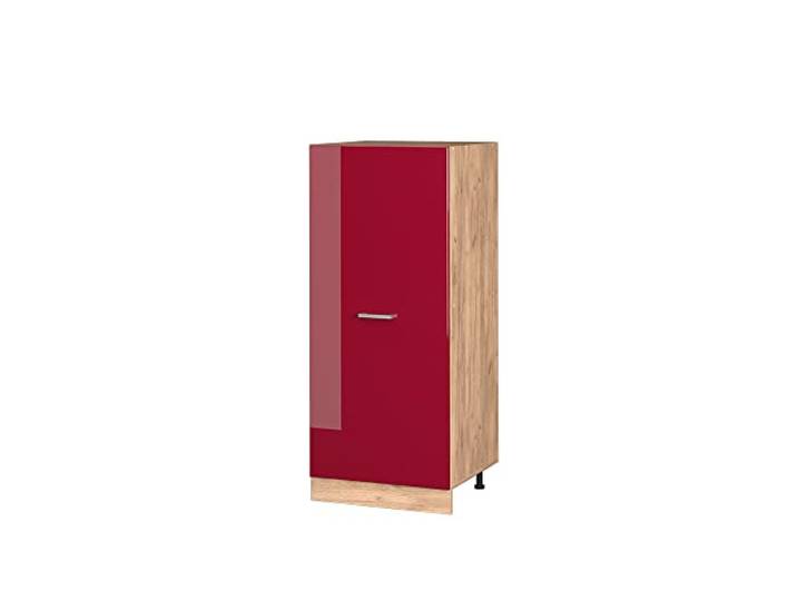 Vicco Vorratsschrank R-Line, Rot Hochglanz, 60 cm