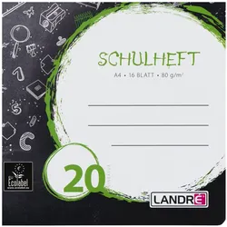 Hamelin, Heft + Block, Schulheft (A4, Blanko)