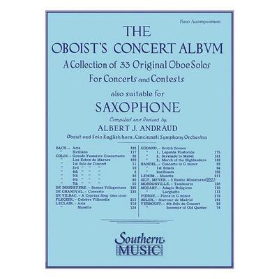 Oboist's Concert Album, von Albert J. Andraud, Southern Music Company, 978-1-58106-432-2
