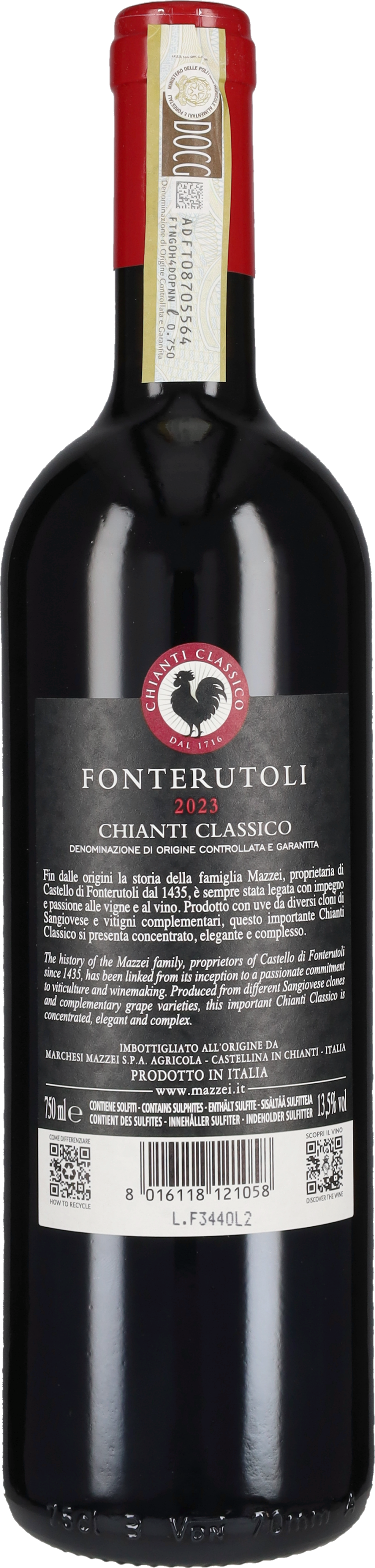 Castello di Fonterutoli - Mazzei Chianti Classico 'Fonterutoli' Mazzei 2023