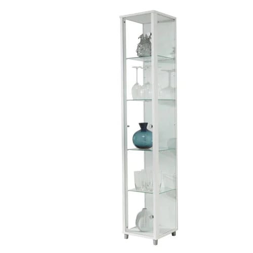 Wehkamp Home vitrinekast Lucero Basic wit met glazen deuren