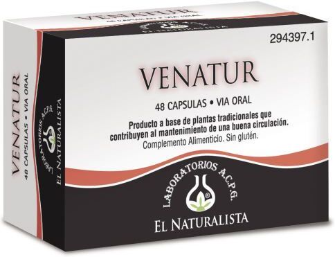 El Naturalista Venatur 48 Cápsulas