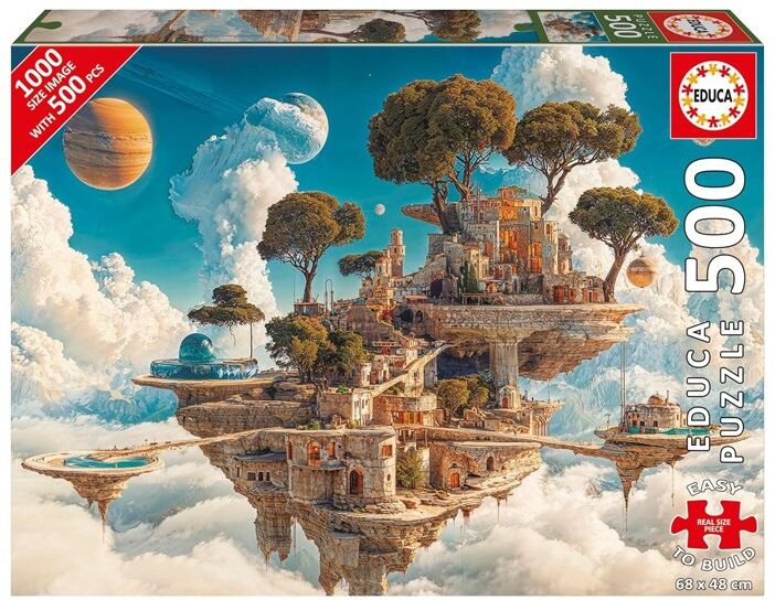 Puzzle 500 pcs XXL Le Royaume des Nuages - Educa
