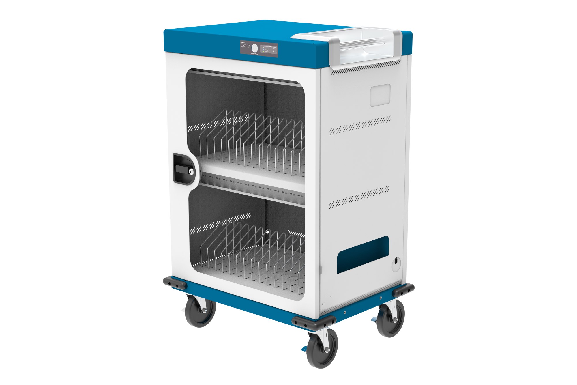 GC Ladewagen GEMMA T32C für 32 Geräte, USB-C, 18W pro Port, PD 3.0, QC 3.0