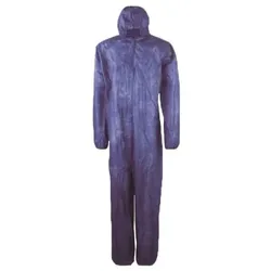 MONOUSO - Schutzanzug PP mit Kapuze Grösse XL Blau (25 Stück)