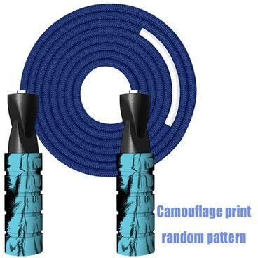 Clever Finds Adjustable Speed Jump Rope With Ball Bearings For CrossFit Cardio And Fitness blue