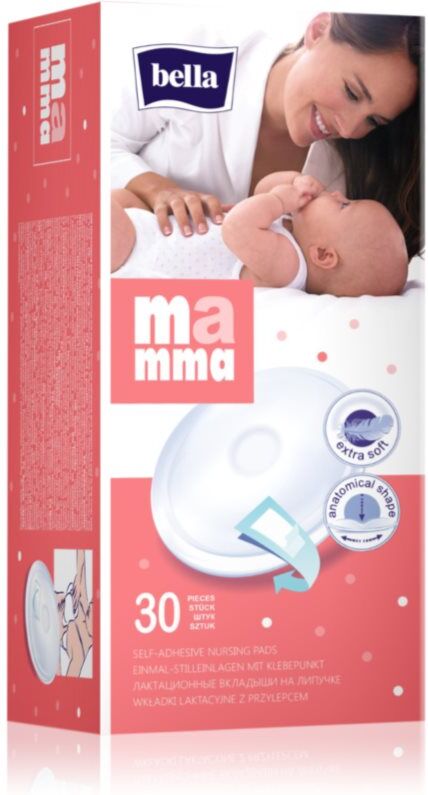 BELLA Mamma Basic coussinets d’allaitement jetables 30 pcs