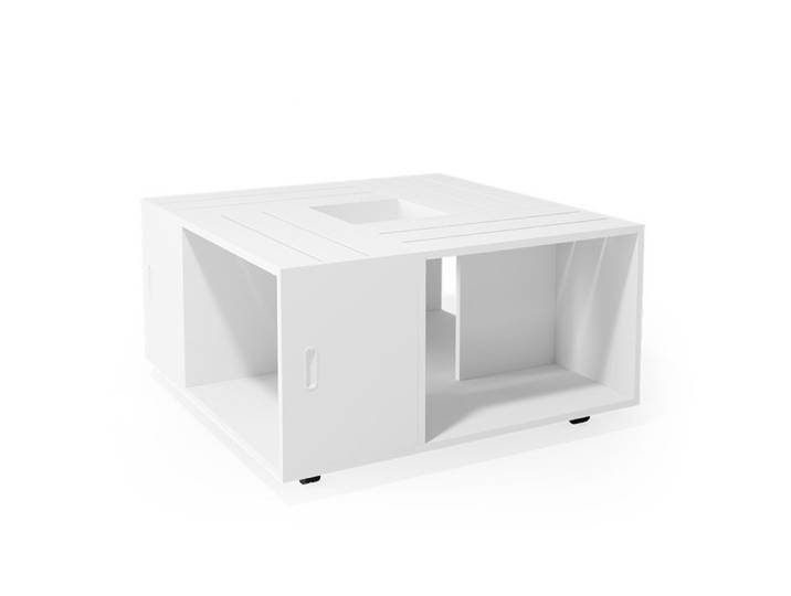 Table basse Anton 80x80cm Blanc Vicco 34493