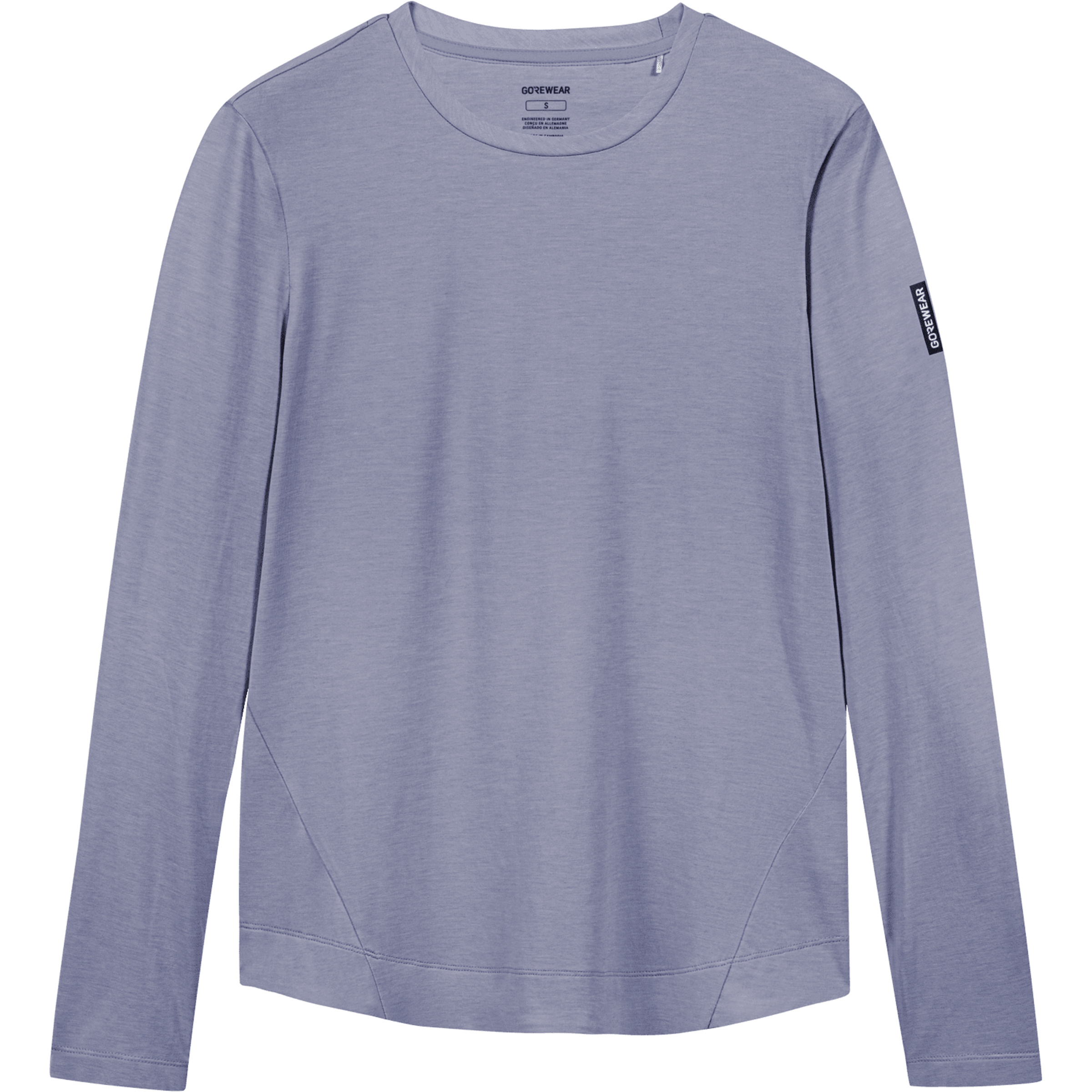Gore Wear Training Damen Longsleeves amethyst grey Größe XS Training & Fitness Atmungsaktiv