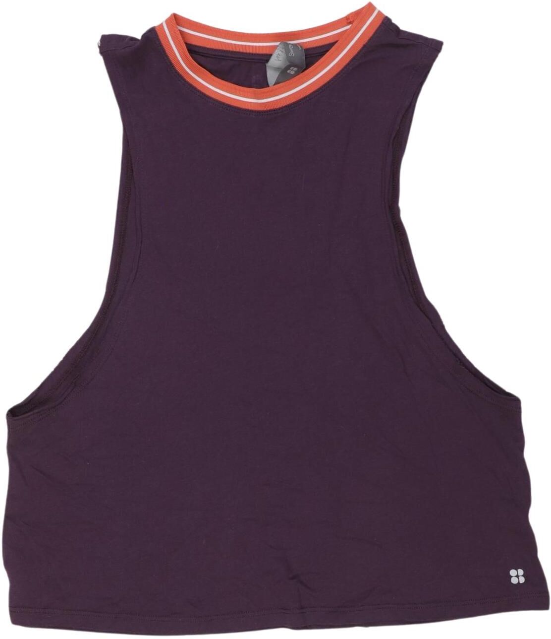 Sweaty Betty Damen Top, Lila, Gr. S, Baumwolle / Modal - Second Hand