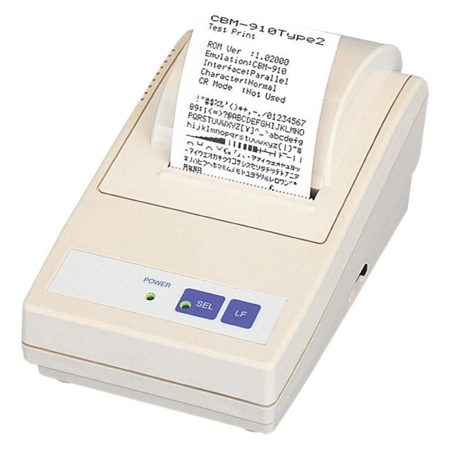 Citizen CBM-910II, RS232 Bondrucker, Nadeldruck, Medienbreite (max): 58mm, Druckbreite (max.): 40 Zeichen, G (CBM91040RF2A)