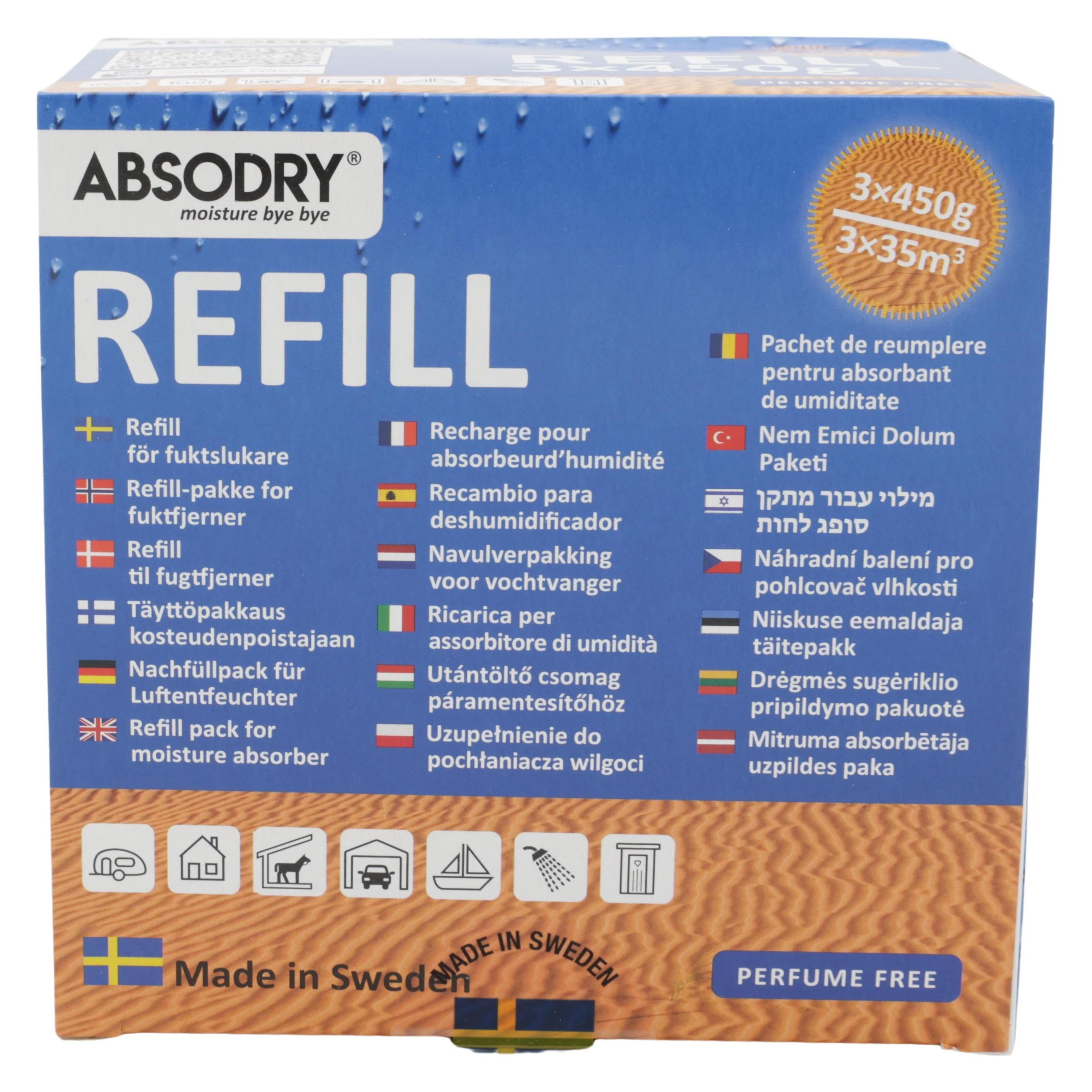 Absodry Nachfüllpack 3x450g (3x) (456.530057.00)