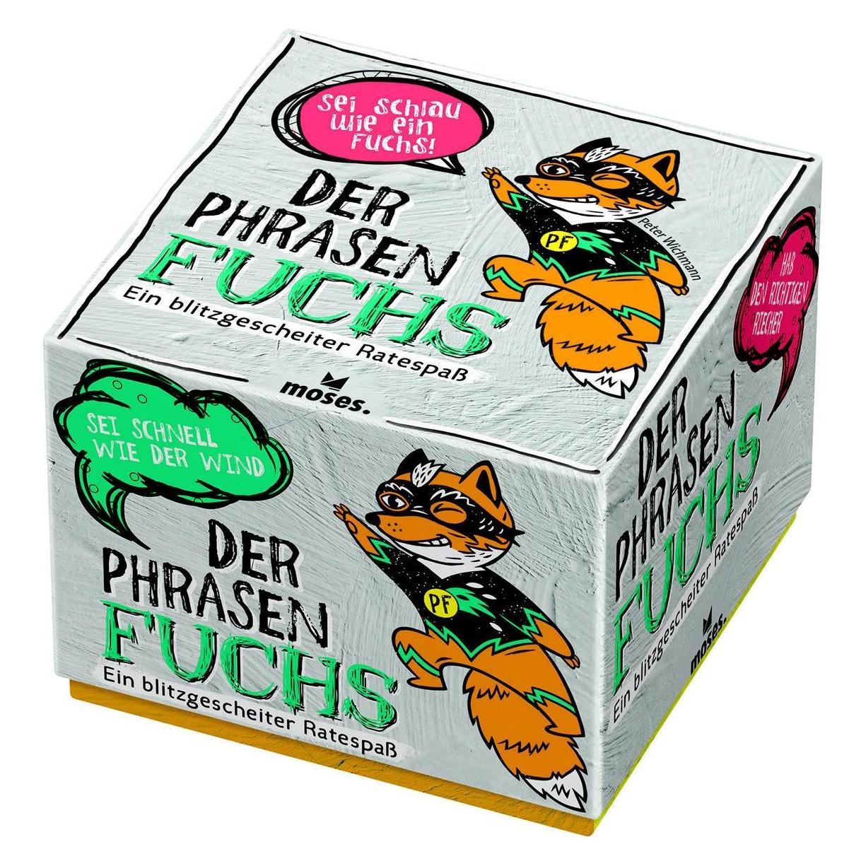 Moses MOS90322 - Der Phrasenfuchs, 3-8 Spieler, ab 14 Jahren (DE-Ausgabe) (Deutsch, 3 - 8 Spieler) (MOS90322)