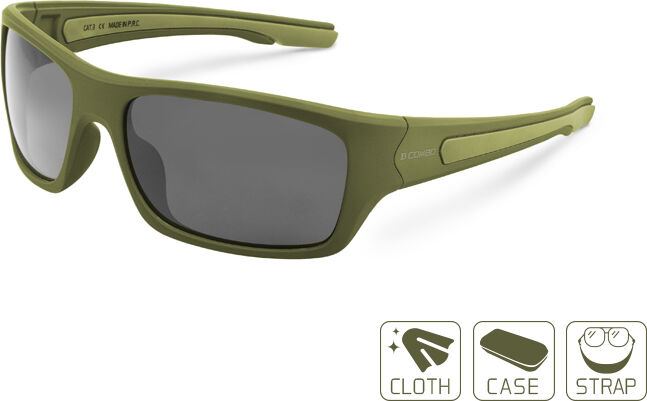 Lunettes polarisantes Delphin SG COMBO Gray, Beige, Silver