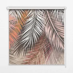 INNENROLLO - Fensterrollo - Rollo - 150x140 cm - Blätter
