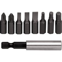 Red Bit-Box 1/4", 9-teilig, Bit-Satz mit Bithalter
