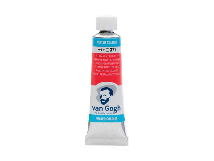 Van Gogh Aquarellfarbe Tube Permanentrot Dunkel 10 ml