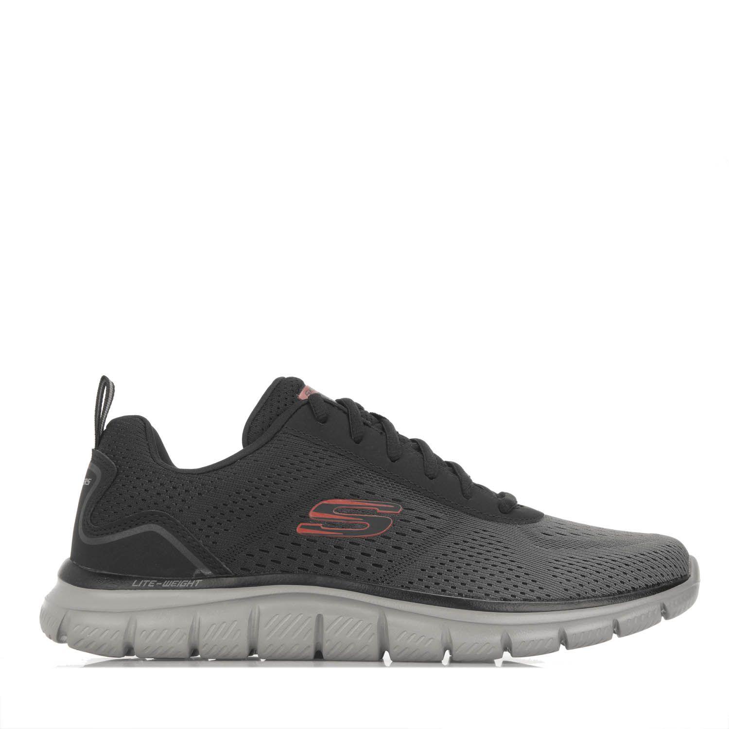 Skechers Track Ripkent Herren Turnschuhe in Schwarz