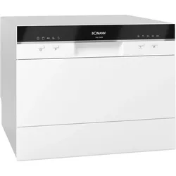 Bomann TSG 7405 D, Geschirrspüler Freistehend, Weiss