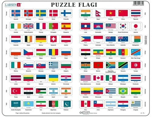 Larsen Puzzel Vlaggen