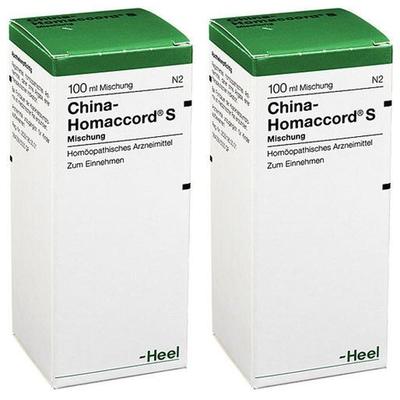 China Homaccord S Tropfen 2x 2x100 ml