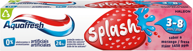 Aquafresh Pasta de Dentes Splash Morango 8A 75 ml