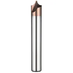 VHM Viertelkreisfräser Helix 0° TISIN Beschichtung 0,5XR0,1mm 2DRC005001S04
