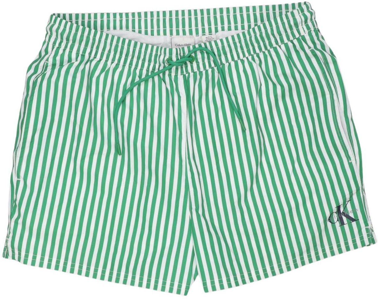 Calvin Klein Damen Shorts, Mehrfarbig, Gr. S, Synthetik - Second Hand