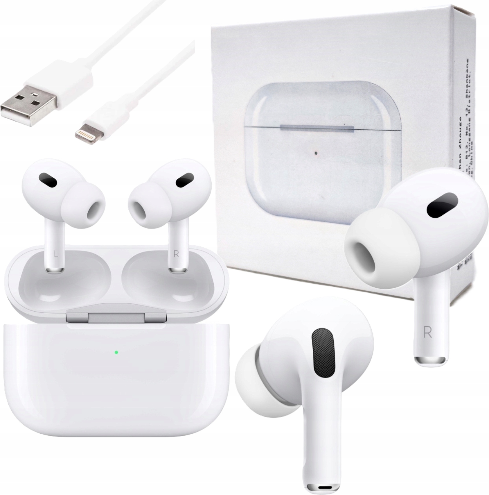 Kabellose In-Ear-Kopfhörer inPod 3 Bluetooth 5.0 mit Touch-Steuerung in Weiß