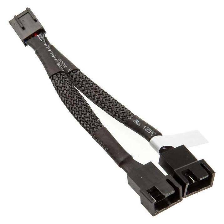 EKWB EK-Cable Y-Splitter 2-Fan PWM (10 cm, 3 Pin) (3831109867860)