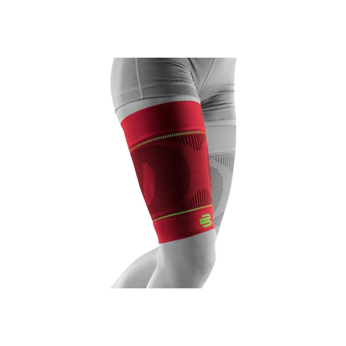 Bauerfeind Comp.sleeves Upper Leg,long rot (ROT) L 29345723500033
