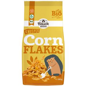 Bauckhof Cornflakes Knusper Cornflakes, 280 g, BIO, gluten-, laktosefrei & vegan, aus Maismehl