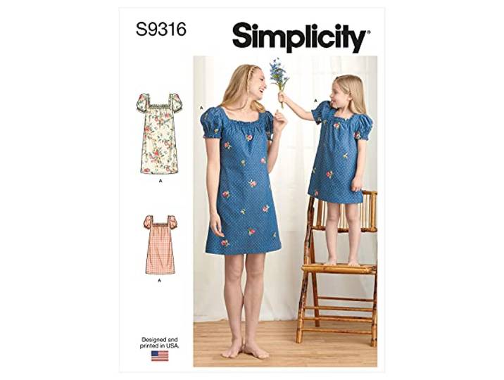 SIMPLICITY SS9316A Kinderjurk 3-8/6-16
