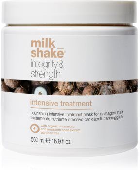 milk_shake® Integrity & Strength Intensive Treatment máscara intensiva para cabelo danificado 500 ml. Integrity & Strength Intensive Treatment