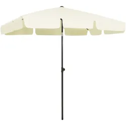 vidaXL Strandschirm Sandgelb 200x125 cm