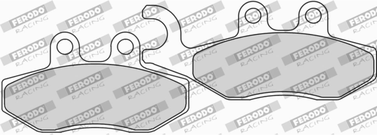 Bremsbelagsatz FERODO FDB2142EF